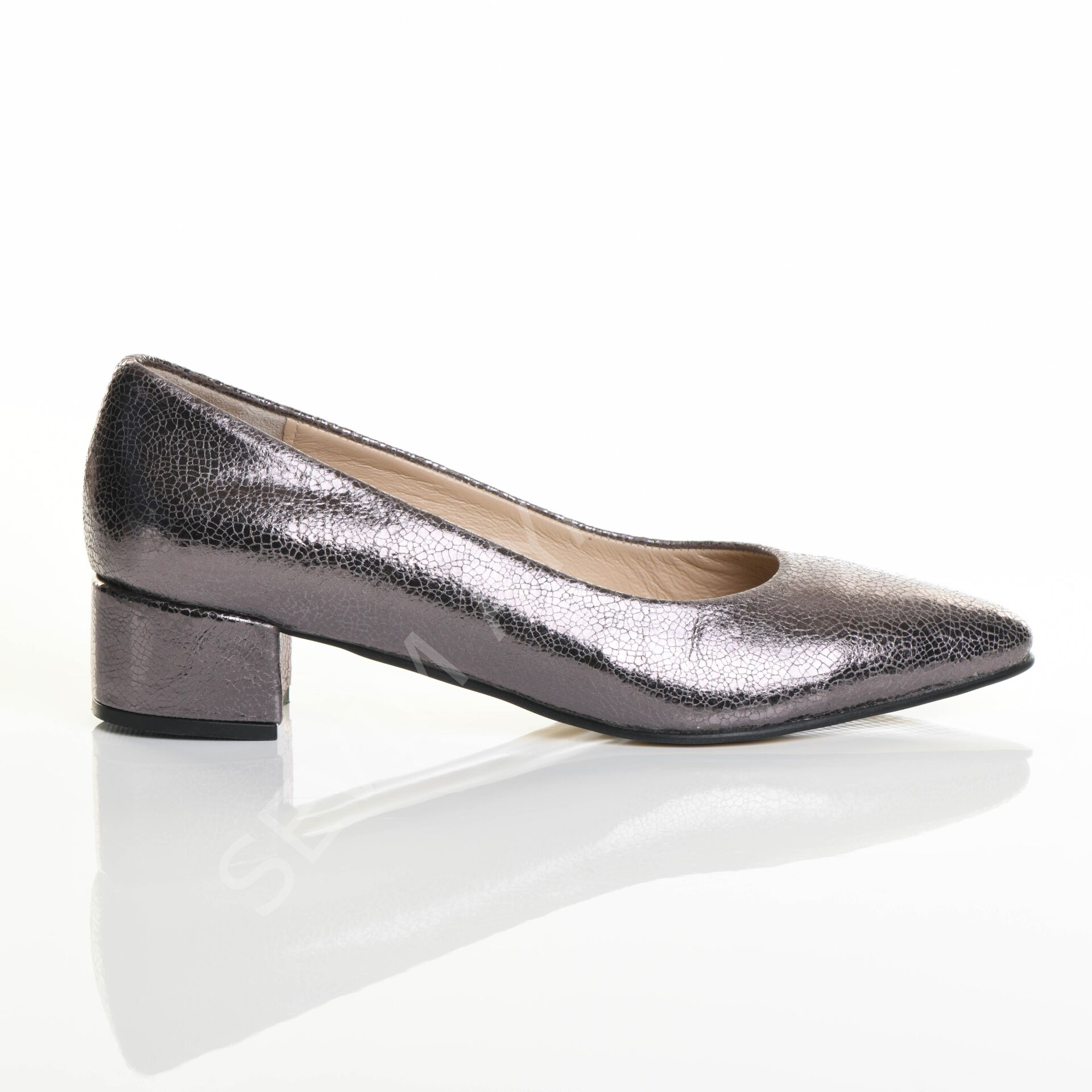 KADIN KISA TOPUK ANTRASİT GÜNLÜK AYAKKABI