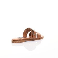 KADIN HAKİKİ DERİ ANATOMİK TABAN RAHAT GÜNLÜK TERLİK