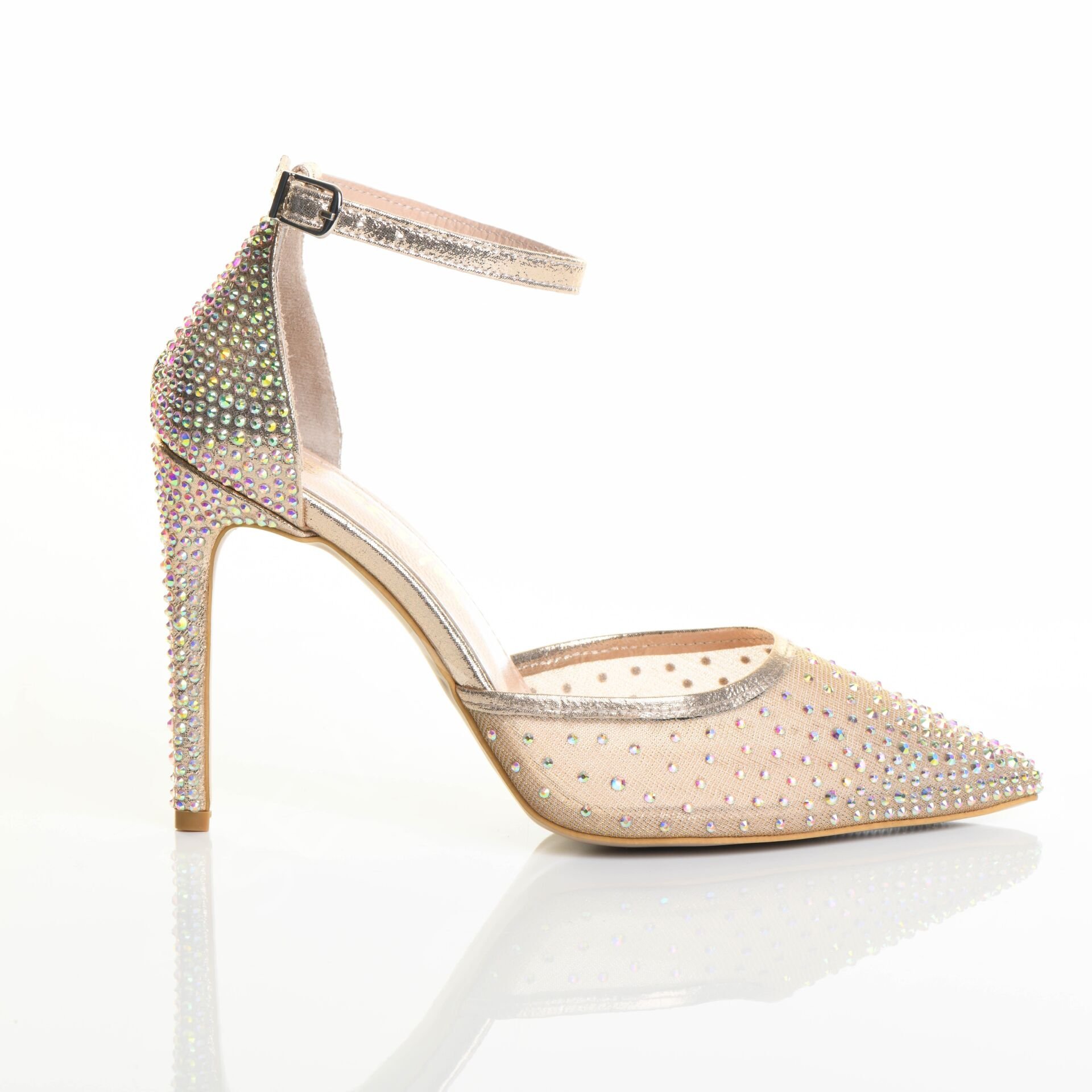 KADIN ABİYE DORE TAŞLI STİLETTO AYAKKABI