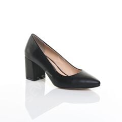 KADIN SİYAH HAKİKİ DERİ RAHAT KALIP AYAKKABI