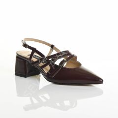 KADIN HAKİKİ DERİ GÜNLÜK BORDO AYAKKABI