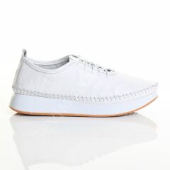KADIN HAKİKİ DERİ ASTARSIZ SNEAKER AYAKKABI