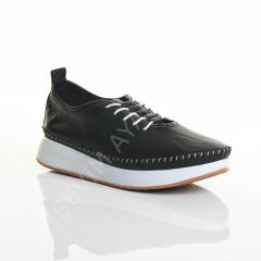 KADIN HAKİKİ DERİ ASTARSIZ SNEAKER AYAKKABI