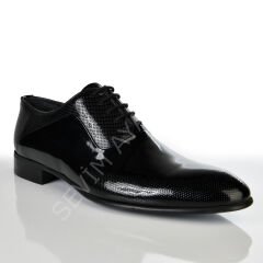 ERKEK HAKİKİ DERİ KLASİK SİYAH RUGAN AYAKKABI