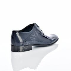 HAKİKİ DERİ LACİVERT RUGAN ERKEK AYAKKABISI
