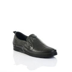 ERKEK HAKİKİ DERİ YEŞİL GÜNLÜK AYAKKABI