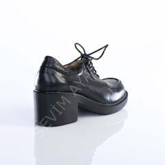 KADIN HAKİKİ DERİ MEVSİMLİK TABAN GÜNLÜK AYAKKABI