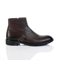 ERKEK  HAKİKİ DERİ KAHVERENGİ BOT