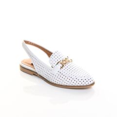 KADIN HAKİKİ DERİ BEYAZ GÜNLÜK AYAKKABI